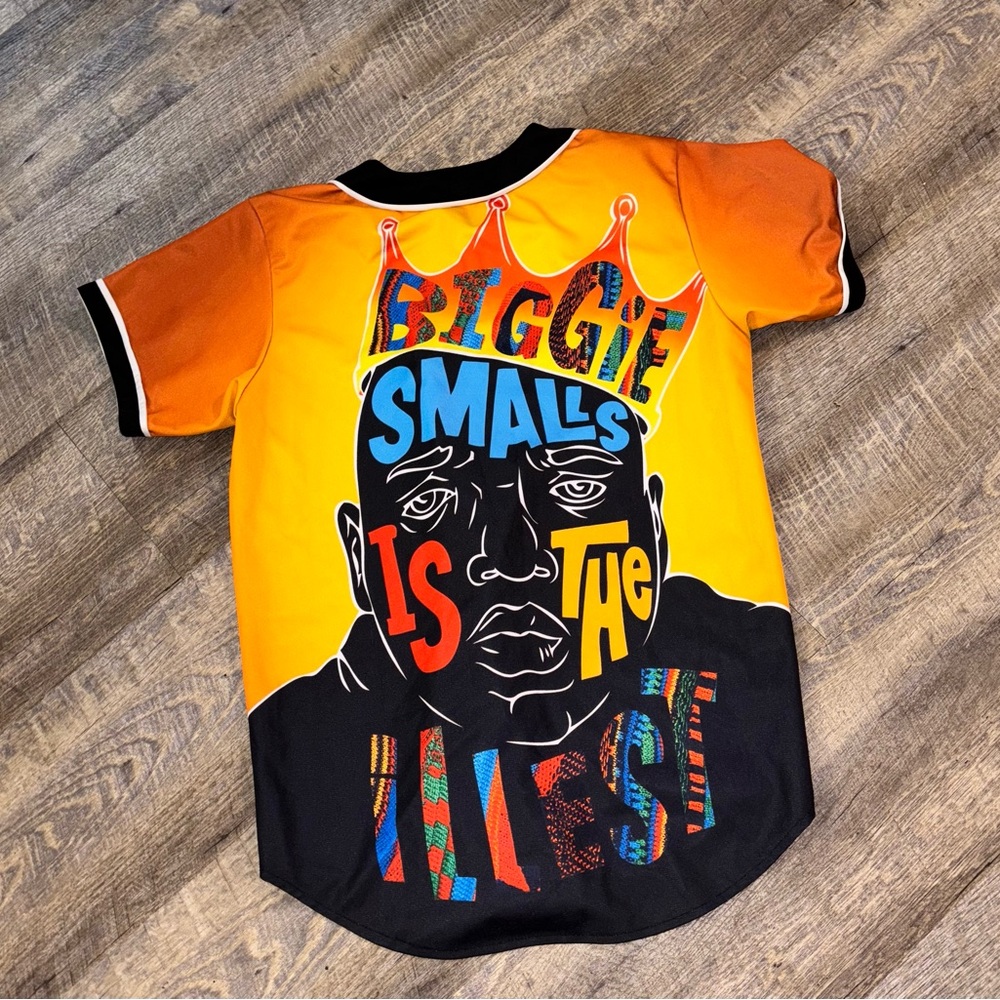 Notorious BIG Ilest Baseball Jersey XL